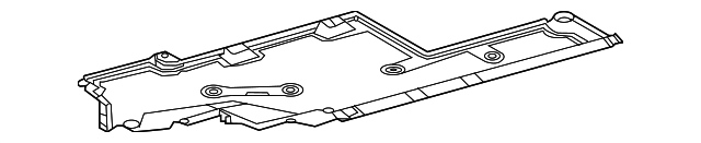 OEM 2021-2025 Toyota Sienna Under Cover Part # 58166-08030