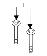 N90772102 - Body: Impact Bar Mount Bolt for Porsche Image