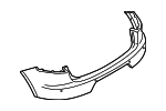 95B807650AC - Body: Bumper Cover for Porsche Image
