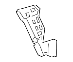 95B807253H - Body: Upper Bracket for Porsche Image