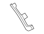 95B853827A1E0 - Body: Edge Molding for Porsche Image