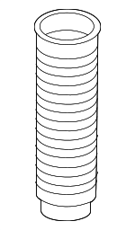 1663260398 - Suspension: Suspension Shock Absorber Bellows for Mercedes-Benz Image