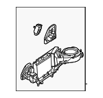 2548304502 - HVAC: Housing Assembly for Mercedes-Benz Image