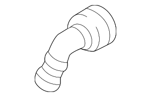 5Q0122291H - Cooling System: Radiator Coolant Hose Adapter for Audi Image