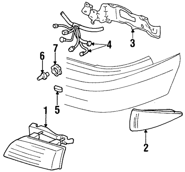 16524296 - : Side Marker Lamp for GM Image