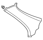 84131ST8000ZA - Body: Quarter Pillar Trim for Acura Image