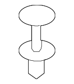 7147136172 - Body: Rear Trim Panel Rivet for BMW: 1 Series M, 128i, 135i, 135is, 228 xDrive Gran Coupe, 228i Gran Coupe, 228i xDrive Gran Coupe, 230i, 230i xDrive, 330e, 330e xDrive, 330i, 330i xDrive, 428i, 428i xDrive, 430i, 430i xDrive, 435i, 435i xDrive, 440i, 440i xDrive, 525i, 525xi, 528i, 528i xDrive, 528xi, 530e, 530e xDrive, 530i, 530i xDrive, 530xi, 535i, 535i xDrive, 535xi, 540d xDrive, 540i, 540i xDrive, 545i, 550e xDrive, 550i, 645Ci, 650i, 740e xDrive, 740i, 740i xDrive, 745e xDrive, 750e xDrive, 750i, 750i xDrive, 760i xDrive, 840i, 840i Gran Coupe, 840i xDrive, 840i xDrive Gran Coupe, i5, i7, M2, M235i xDrive Gran Coupe, M240i, M240i xDrive, M3, M340i, M340i xDrive, M4, M440i, M440i xDrive, M5, M550i xDrive, M6, M760i xDrive, M8, M8 Gran Coupe, M850i xDrive, M850i xDrive Gran Coupe, X1, X2, X3, X5, X6, Z4 Image