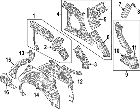 Inner Structure for 2023 Mazda CX-50 #0