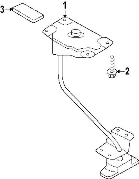 Spare Tire Carrier for 2024 Hyundai Santa Fe #0
