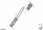 32302283430 - Steering: Lower Joint Assy for BMW Image