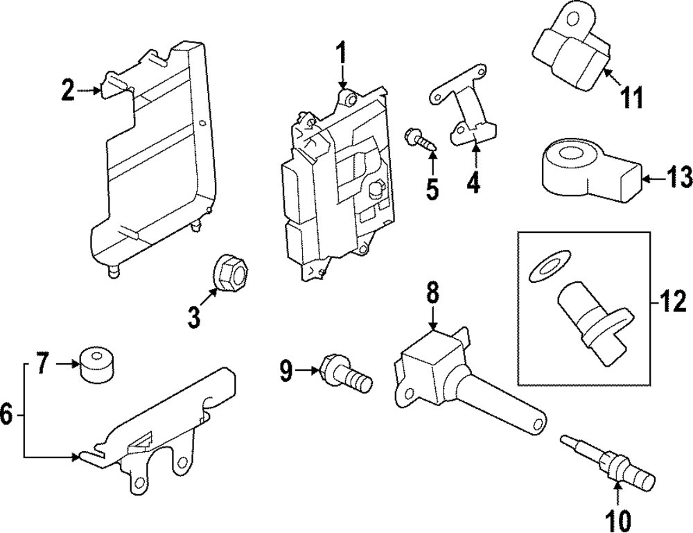2022-2025 Subaru BRZ 2022-2024 Subaru BRZ - Mount Bracket 22639AA890 ...