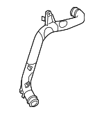 5Q0145840B - : Air Pipe for Volkswagen: Atlas Cross Sport, GTI, Jetta, Tiguan Image
