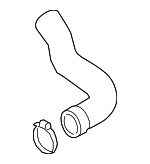 5QF145832 - Cooling System: Pressure Hose for Volkswagen: Tiguan Image
