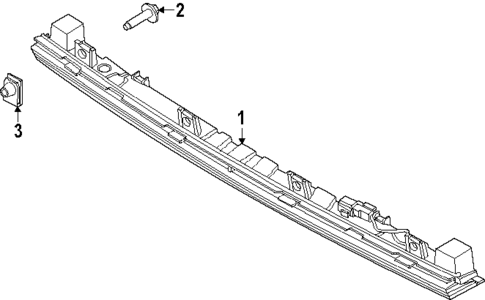 High Mounted Stop Lamp for 2025 Ford Expedition #0