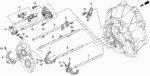 90028PB6010 - Transmission - Manual: BOLT, SPECIAL (6X22.5) for Acura Image image