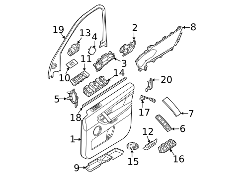 Front Door for 2021 Land Rover Discovery Sport #3