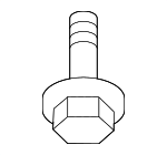6507342AA - Body: Skid Plate Screw for Mopar Image