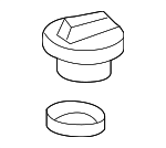 15610REZA00 - Engine: Filler Cap for Honda: Accord, Accord Crosstour, Civic, Clarity, CR-V, Crosstour, Fit, HR-V, Insight, Odyssey, Passport, Pilot, Ridgeline Image