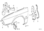 41351961672 - Bodywork: Side Panel, Front Right for BMW Image