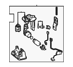 7702076021 - : 2023-2024 Toyota - Fuel Pump Assembly for Toyota: Prius Image