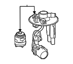 7702447160 - : Suction Case for Toyota: Prius Image