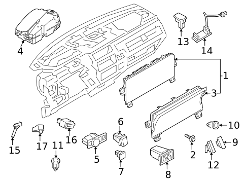 Switches, Solenoids & Actuators for 2018 Lincoln Navigator #0