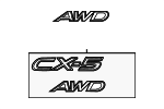 KSD951720A - Body: Nameplate for Mazda: CX-5 Image