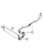 55056624AD - Cooling: Supply &amp; Return Tube &amp; Hose for Jeep: Wrangler Image image