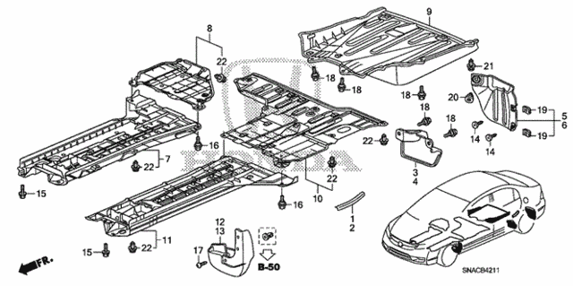 Under Cover for 2010 Honda Civic #0