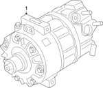 PZ1Z19703E - : Compressor Assembly for Ford Image