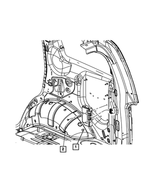 6101946 - Electrical: Tapping Hex Head Screw for Mopar Image