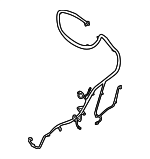 61125B8E6A5 - Body: Wire Harness for BMW Image