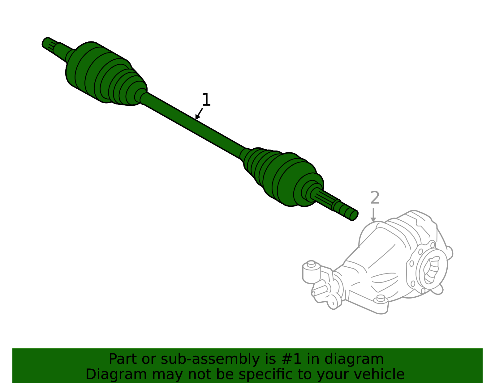 2006 Lexus GS300 Axle Assembly 42340-30140 | OEM Parts Online