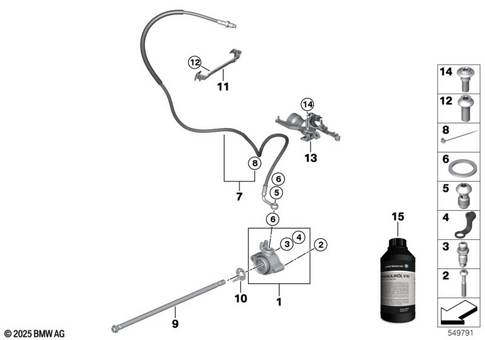 Clutch-Release Mechanism (Hydraulic) for 2025 BMW-Motorrad R 1300 R #0