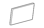 3C8857934A - Body: Sound Absorber for Volkswagen Image