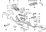 7119901299 - Vehicle Trim: Hex Head Screw for BMW Image