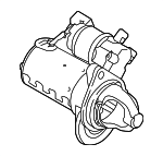 361002S010 - : Starter for Genesis: G80, GV70, GV80 | Hyundai: Santa Fe, Sonata, Tucson Image