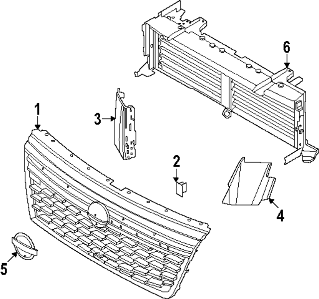624137KA7A - : Headlamp Bezel for Nissan Image