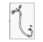 80315T56A01 - HVAC: Discharge Hose for Honda Image
