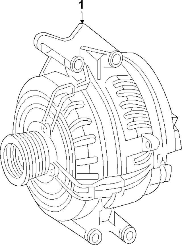 906402264 - Electrical: Alternator for Mercedes-Benz Image image