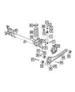 Steering Knuckle Socket Nut