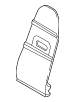 99152158100 - Body: Seat Back Cushion for Porsche Image