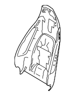 2012-2016 Porsche - Seat Back Panel