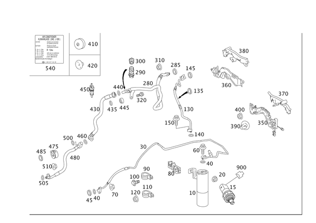 2218300016 - : Line for Mercedes-Benz Image