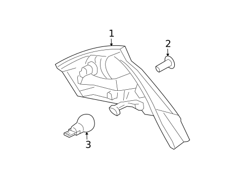 Bulbs - Chassis for 2004 Saturn Ion #0