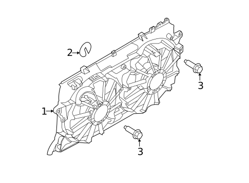 Cooling Fan for 2014 Ford F-150 #0