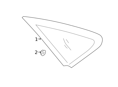 Glass & Hardware for 2017 Hyundai Elantra GT #0