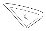 87820A5520 - : Quarter Glass for Hyundai Image