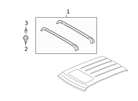 Luggage Carrier for 2008 Land Rover Range Rover Sport #0