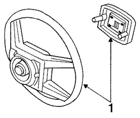 Steering Wheel & Trim for 1984 Mercury Grand Marquis #0
